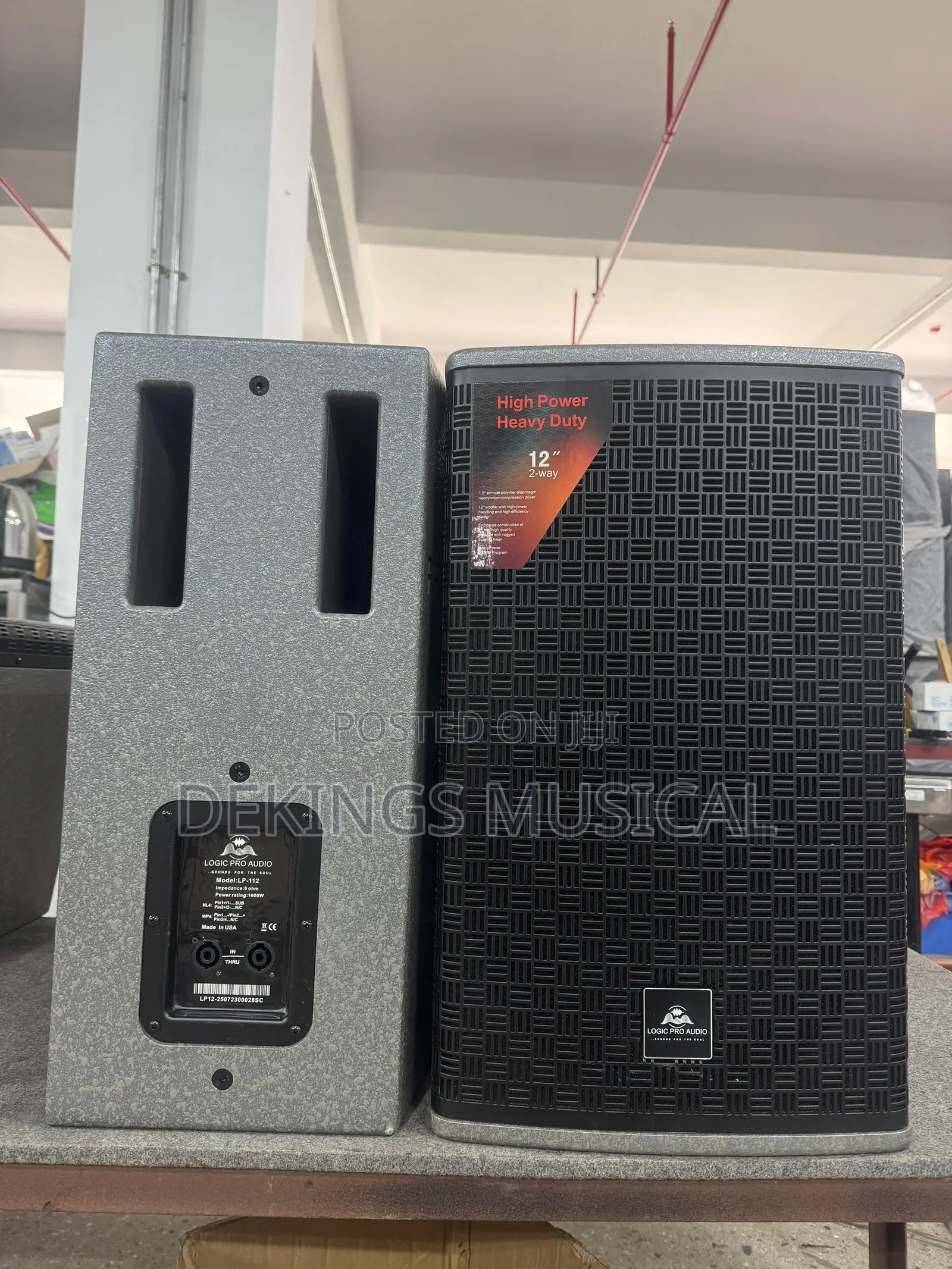 Logic Pro Audio Lp-112 Passive High Power Loudspeaker