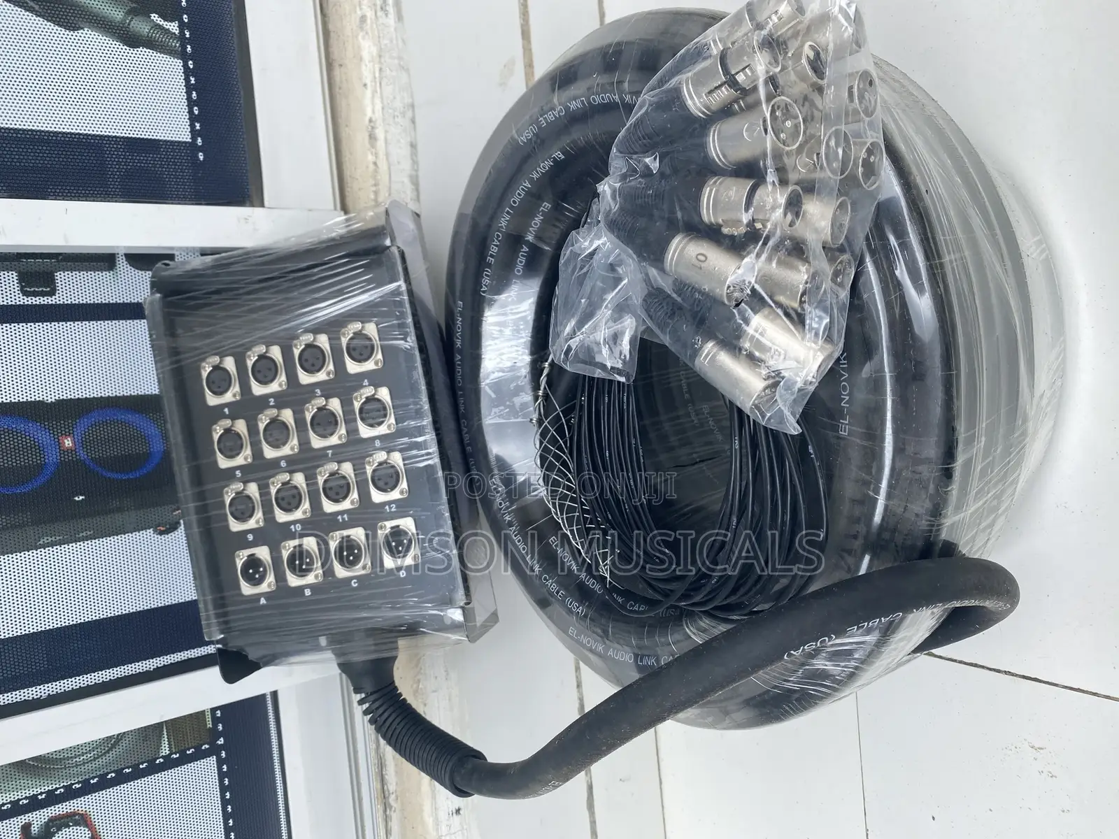 12 Channels Audio Link Cable 50 Metals