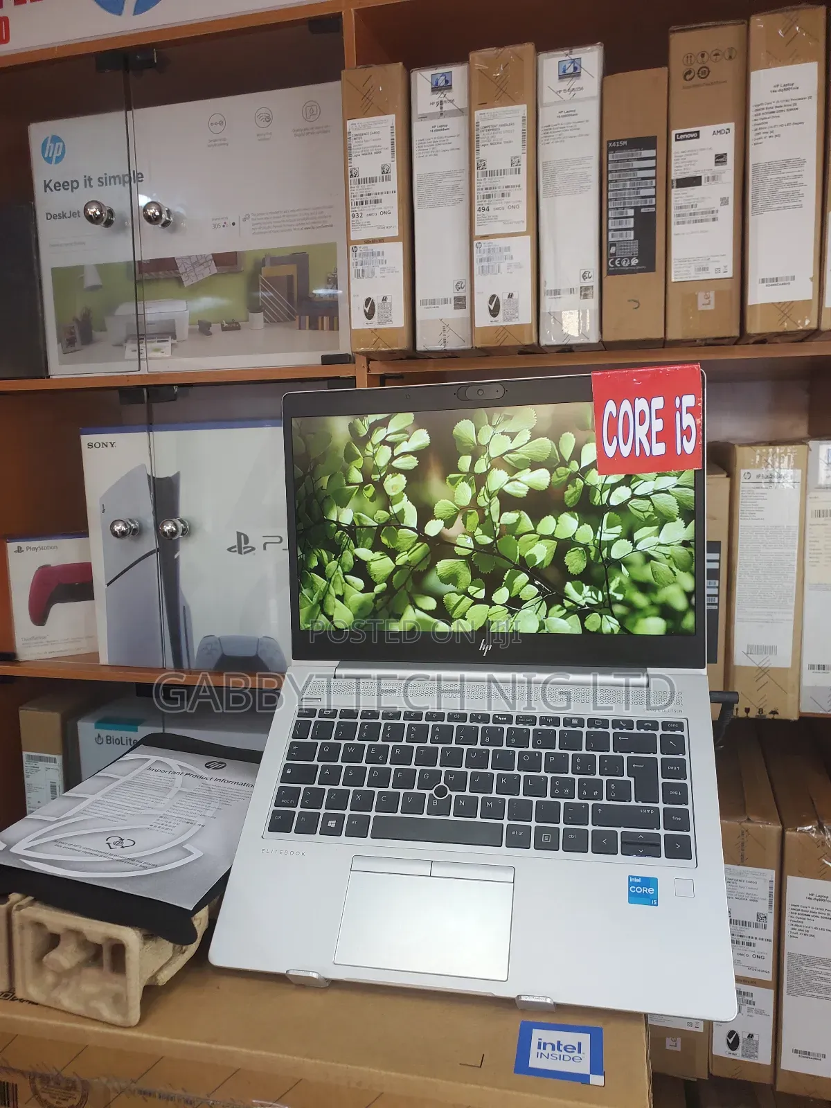 New Laptop HP EliteBook 840 G6 16GB Intel Core I5 SSD 256GB