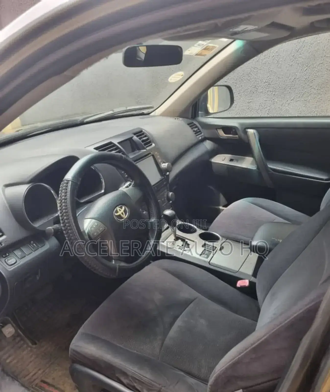 Toyota Highlander Sport 2008 Gray