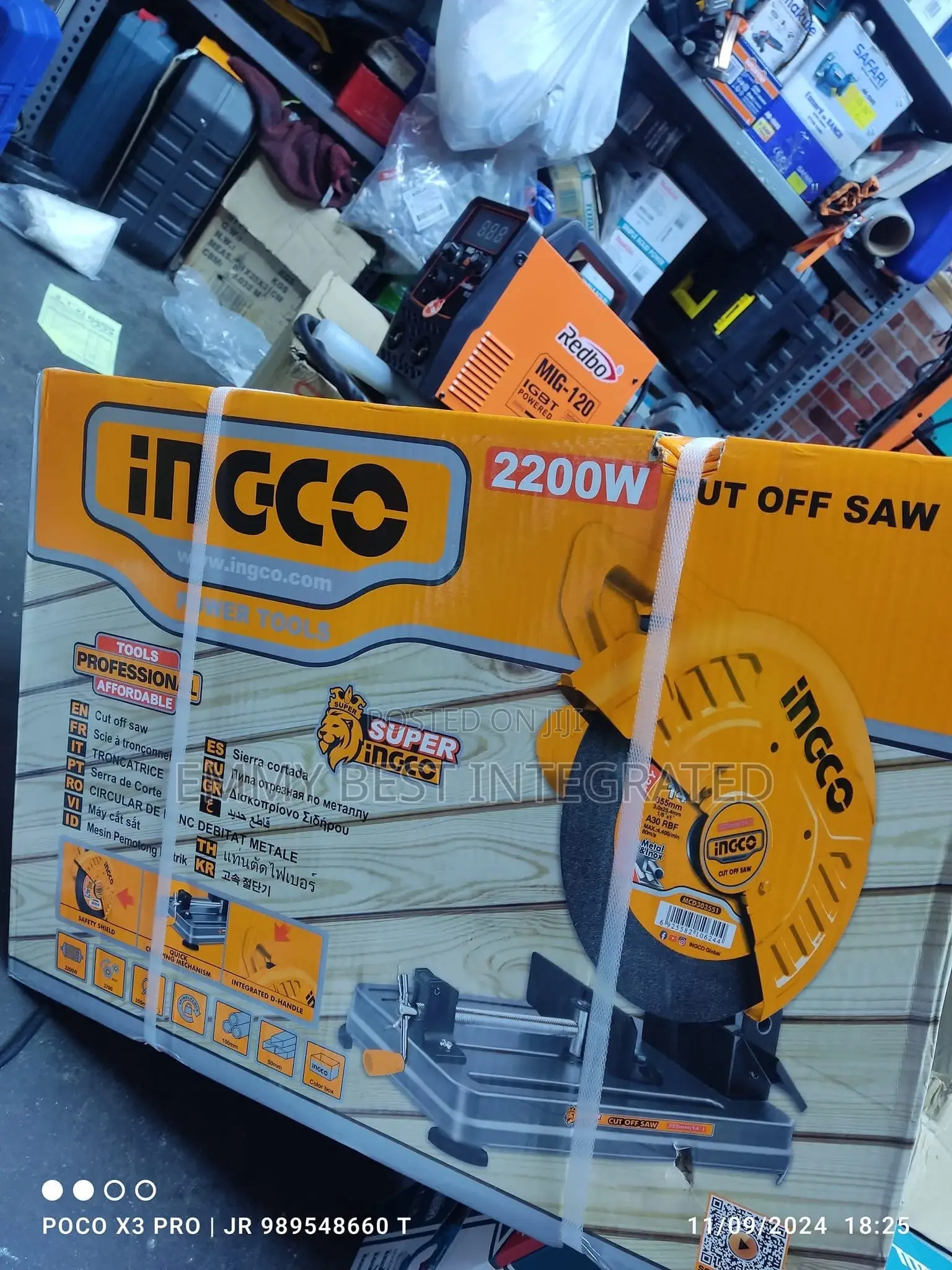 Ingco 2200w Cut Off Saw