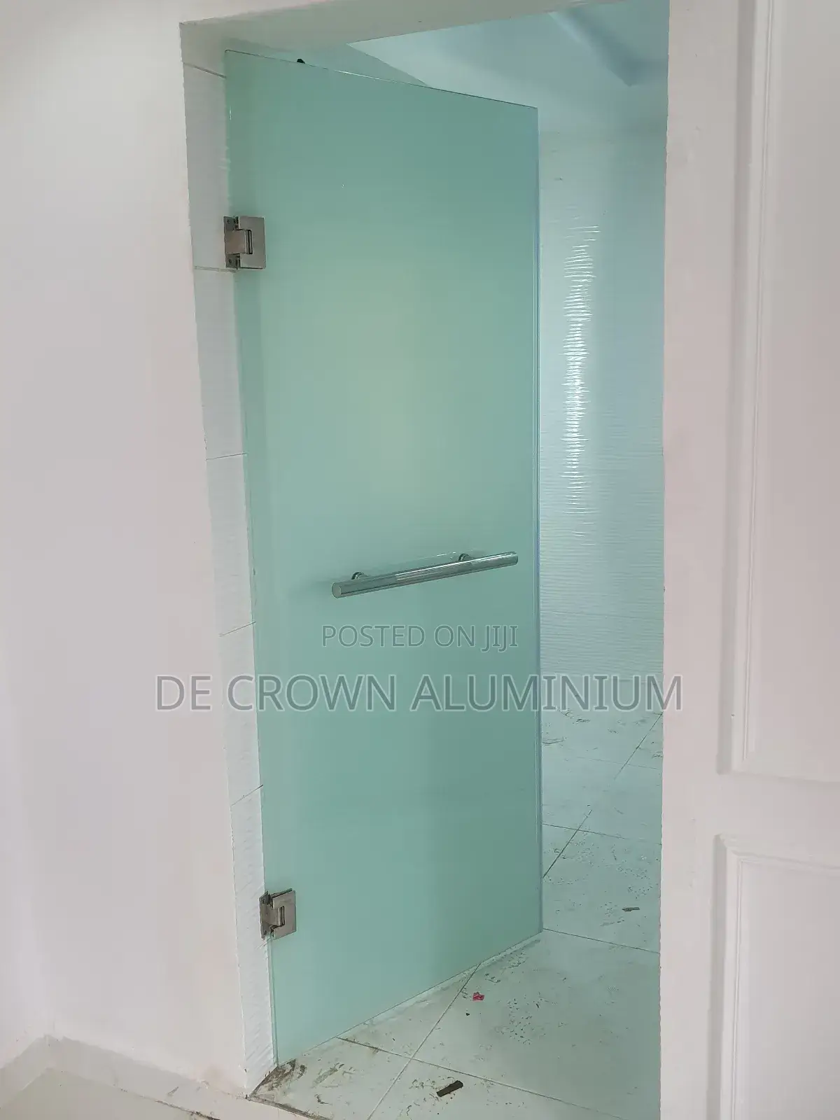 Glass Toilet Door