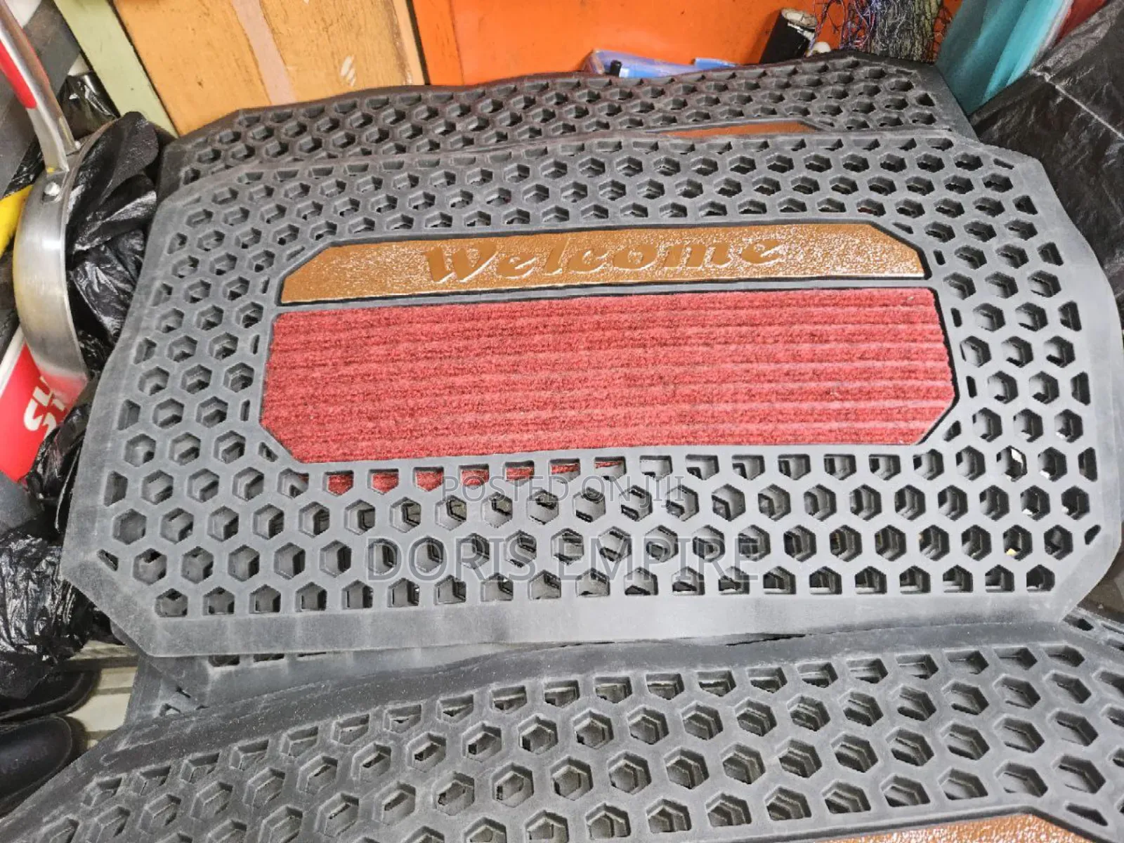 Qaulity Welcome Hollow Mat Available