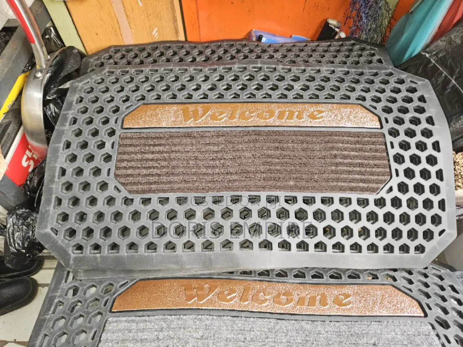 Qaulity Welcome Hollow Mat Available