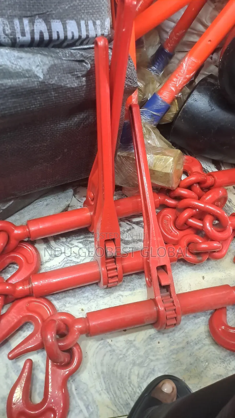 Ratchet Chain Load Binder (1/2 - 5/8 In Stock )