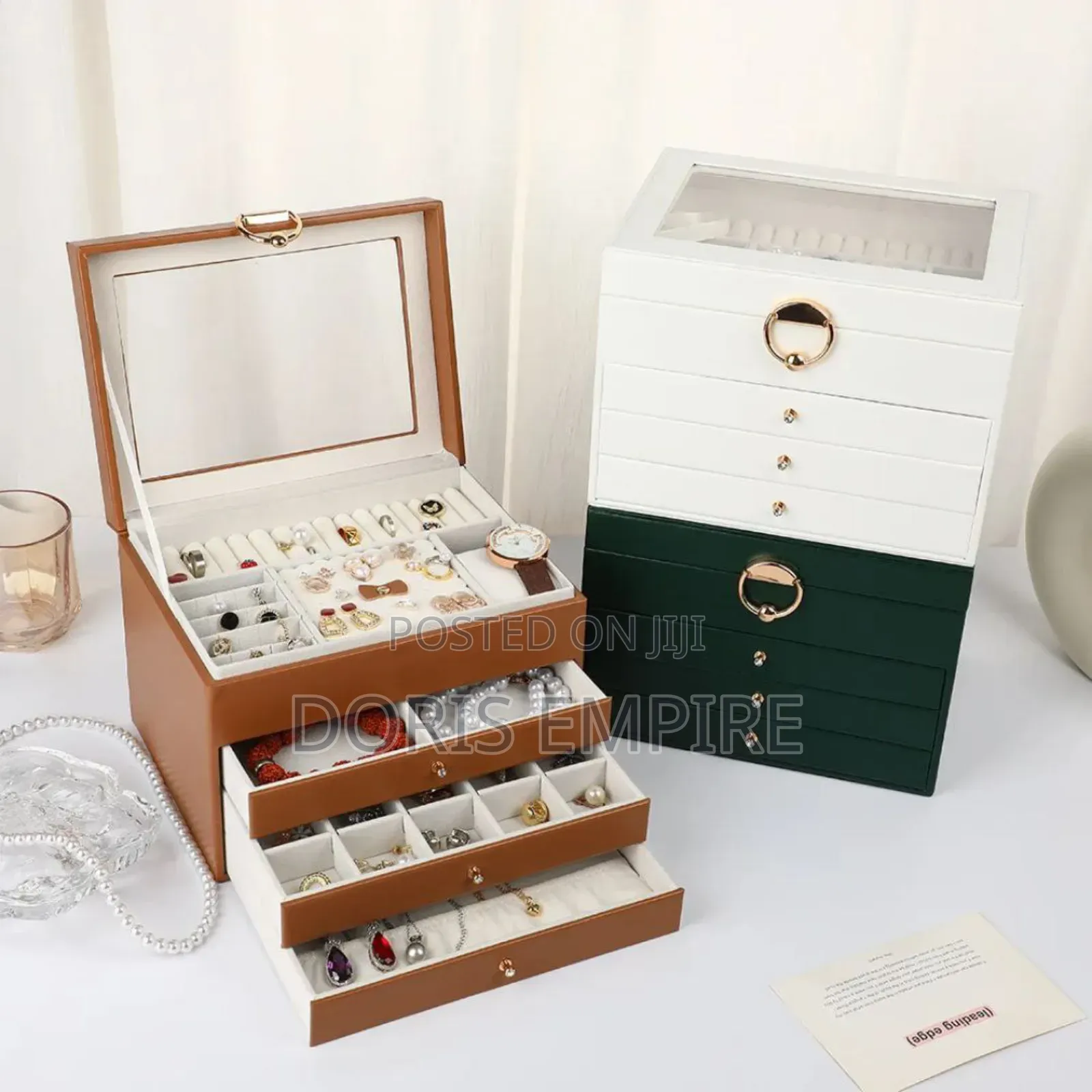 Large Capacity Jewelry Storage Box