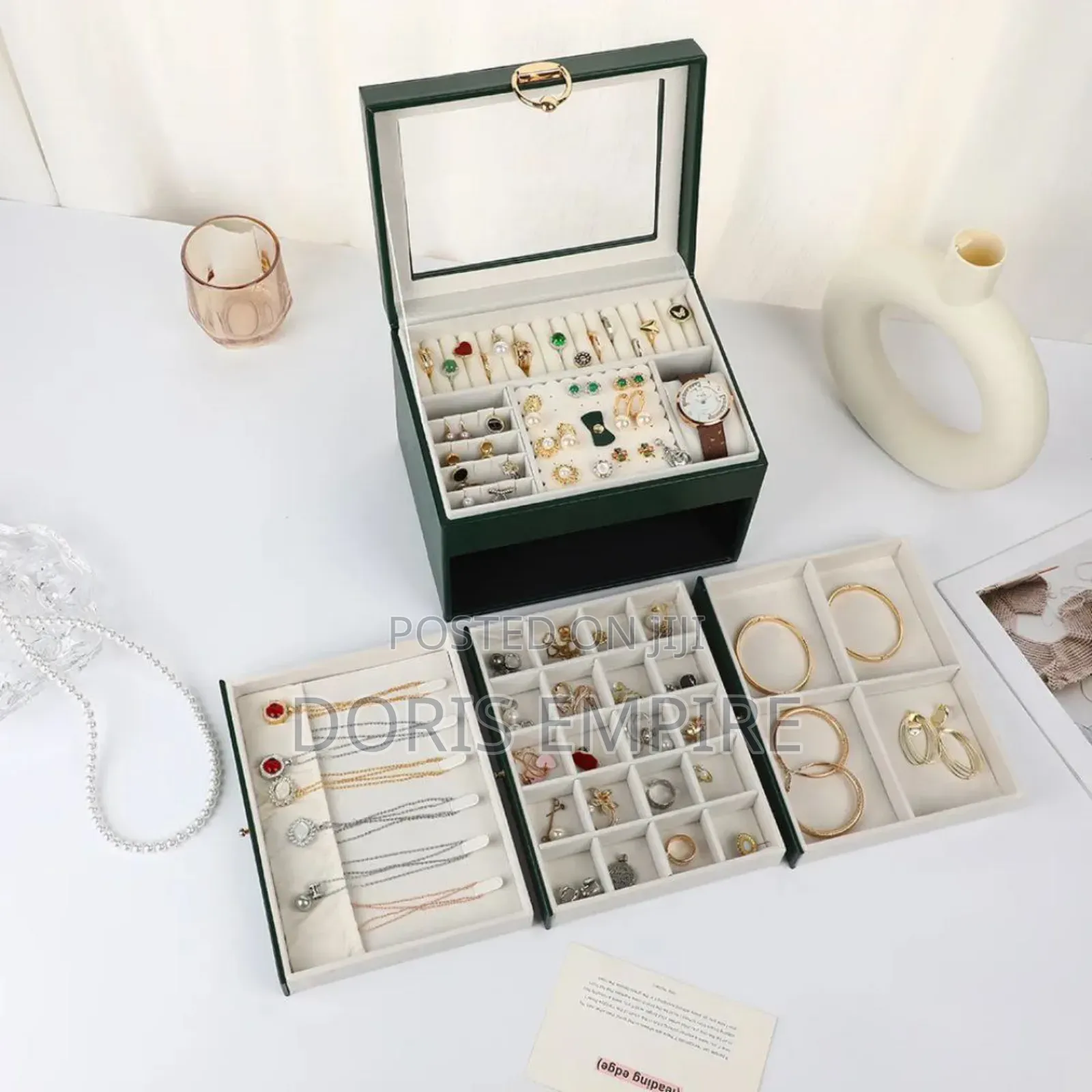 Large Capacity Jewelry Storage Box