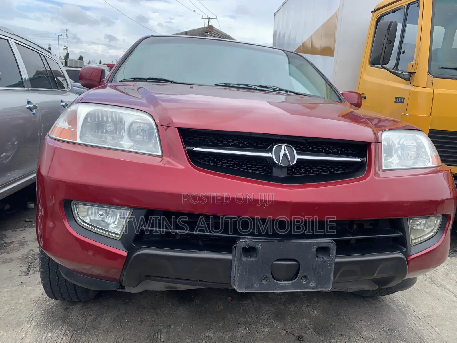 Acura MDX Touring Package 2004 Red