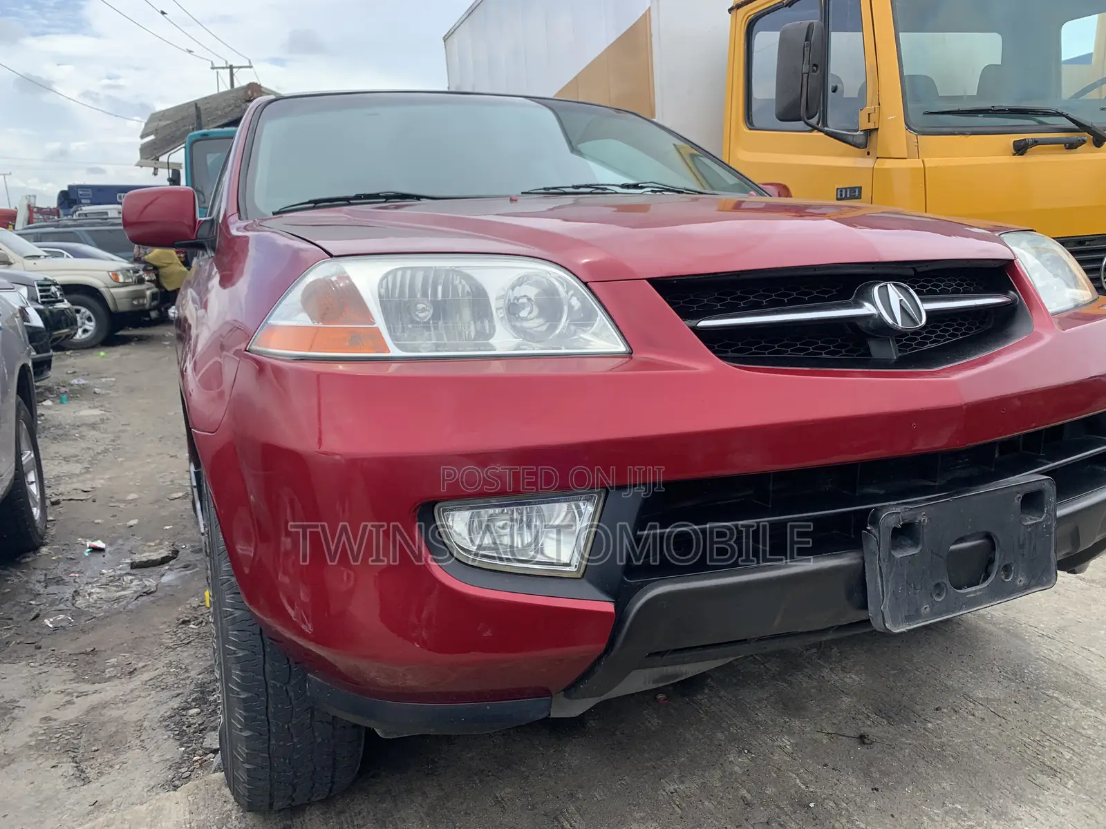 Acura MDX Touring Package 2004 Red