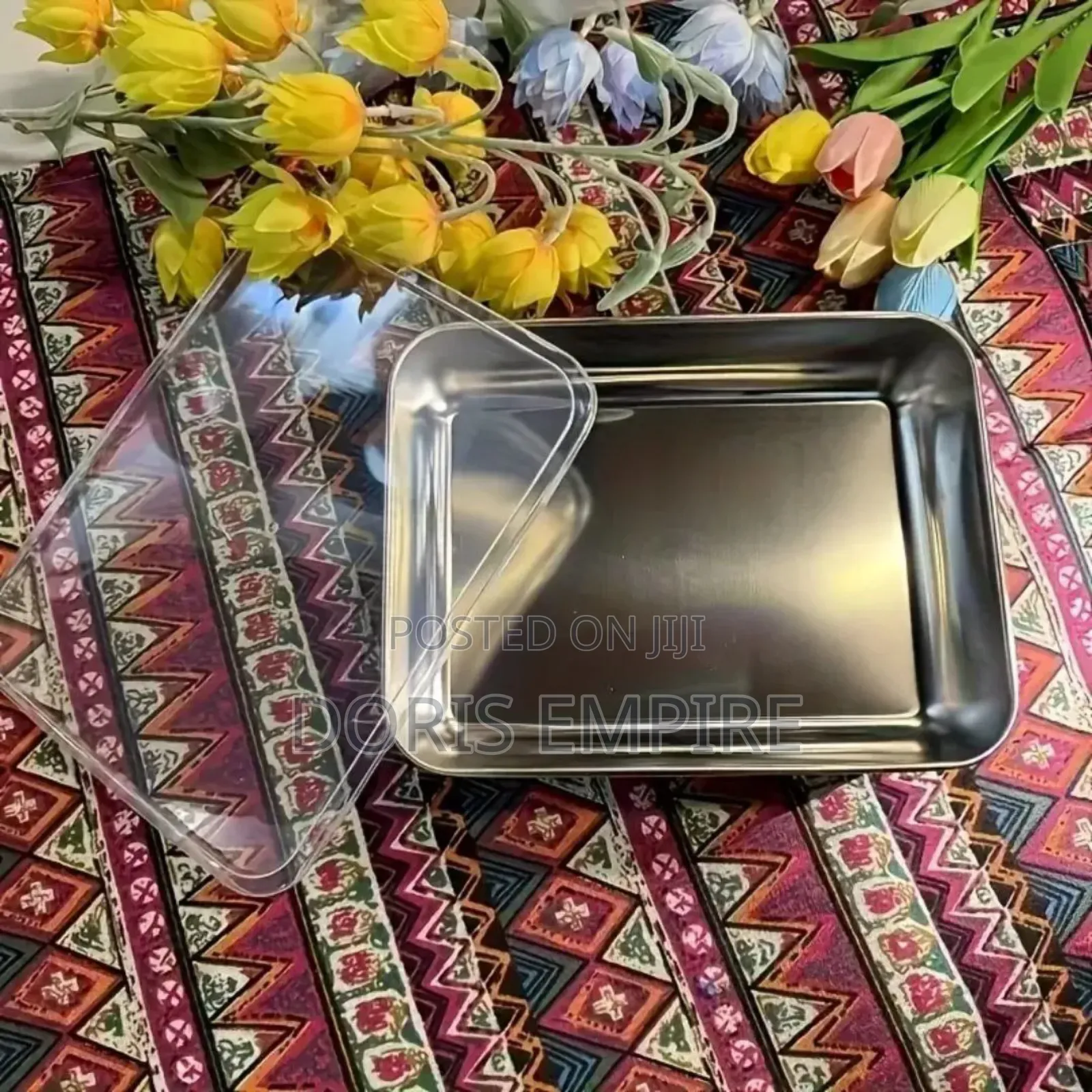 3pcs Stainless Steel Storage With Lid