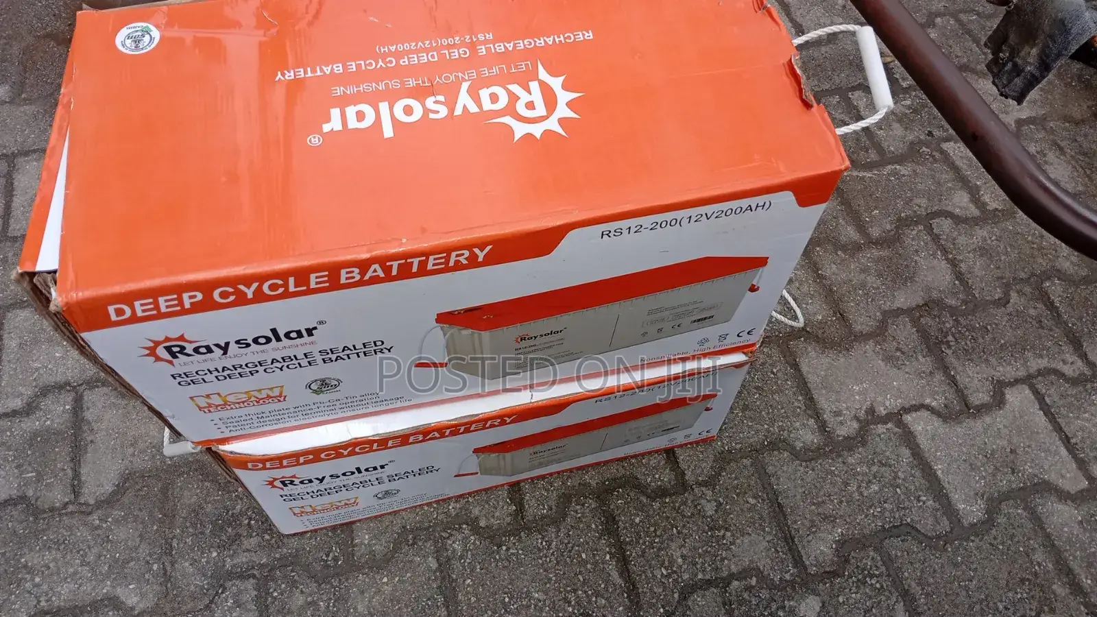 Raysolar 200ah 12v Deep Cycle Battery
