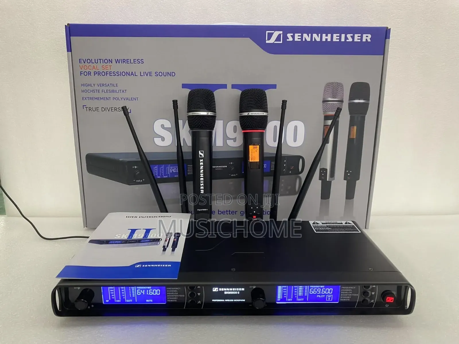 Powerful Durable Wireless Microphone With Long Distance Range