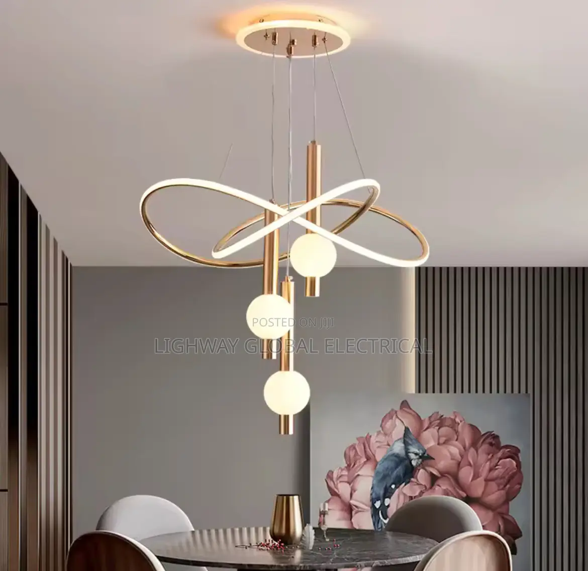 Dropping Chandelier