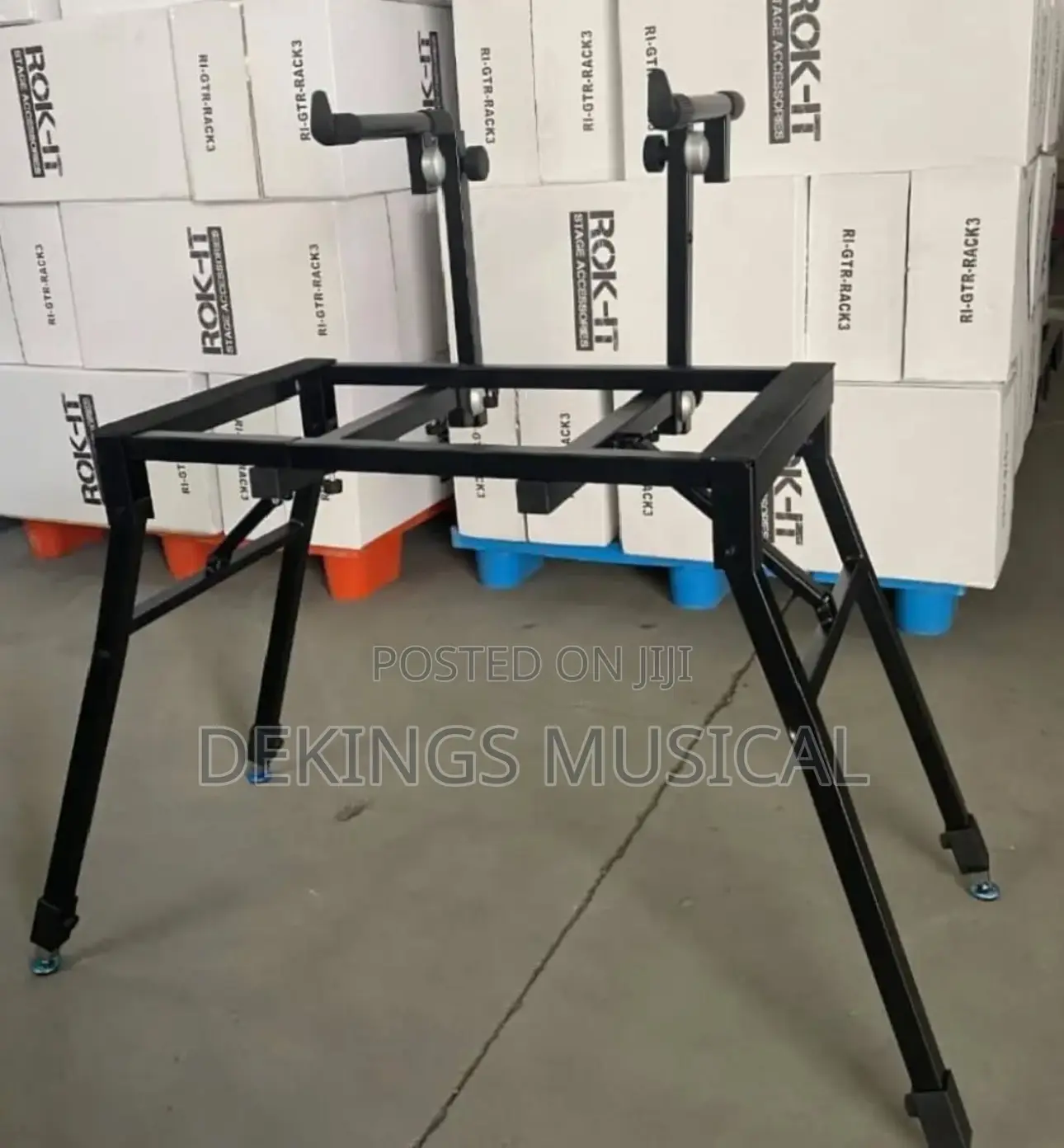 Stands Keyboard Piano Synthesizer Double Portable Folding Stand