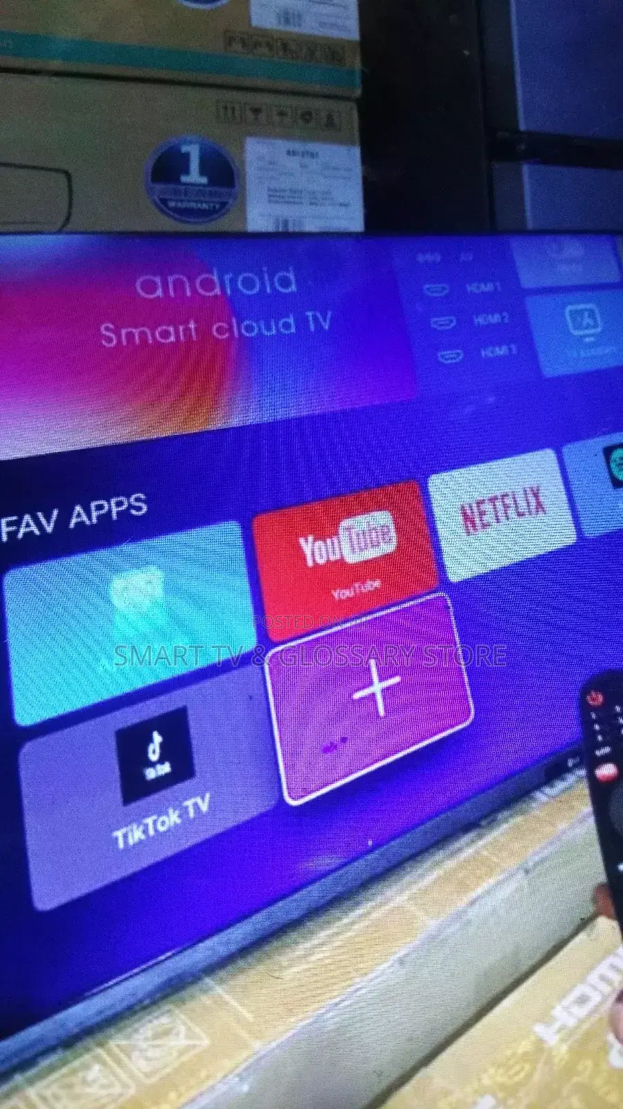 50 Inches With Mute Standard Tv