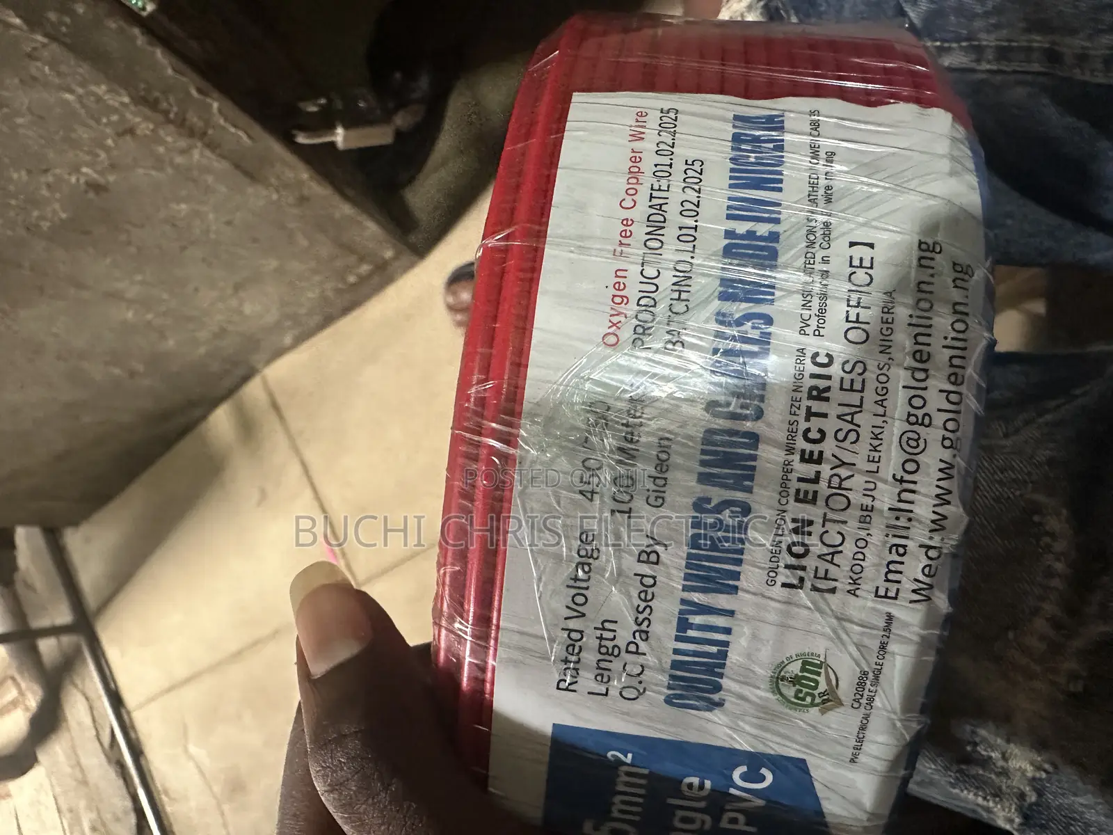2.5mm Lion Nigeria Wire