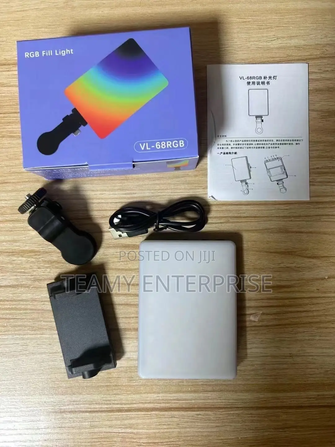 Original RGB Influencer Selfie Light With Clip - Led Lighting