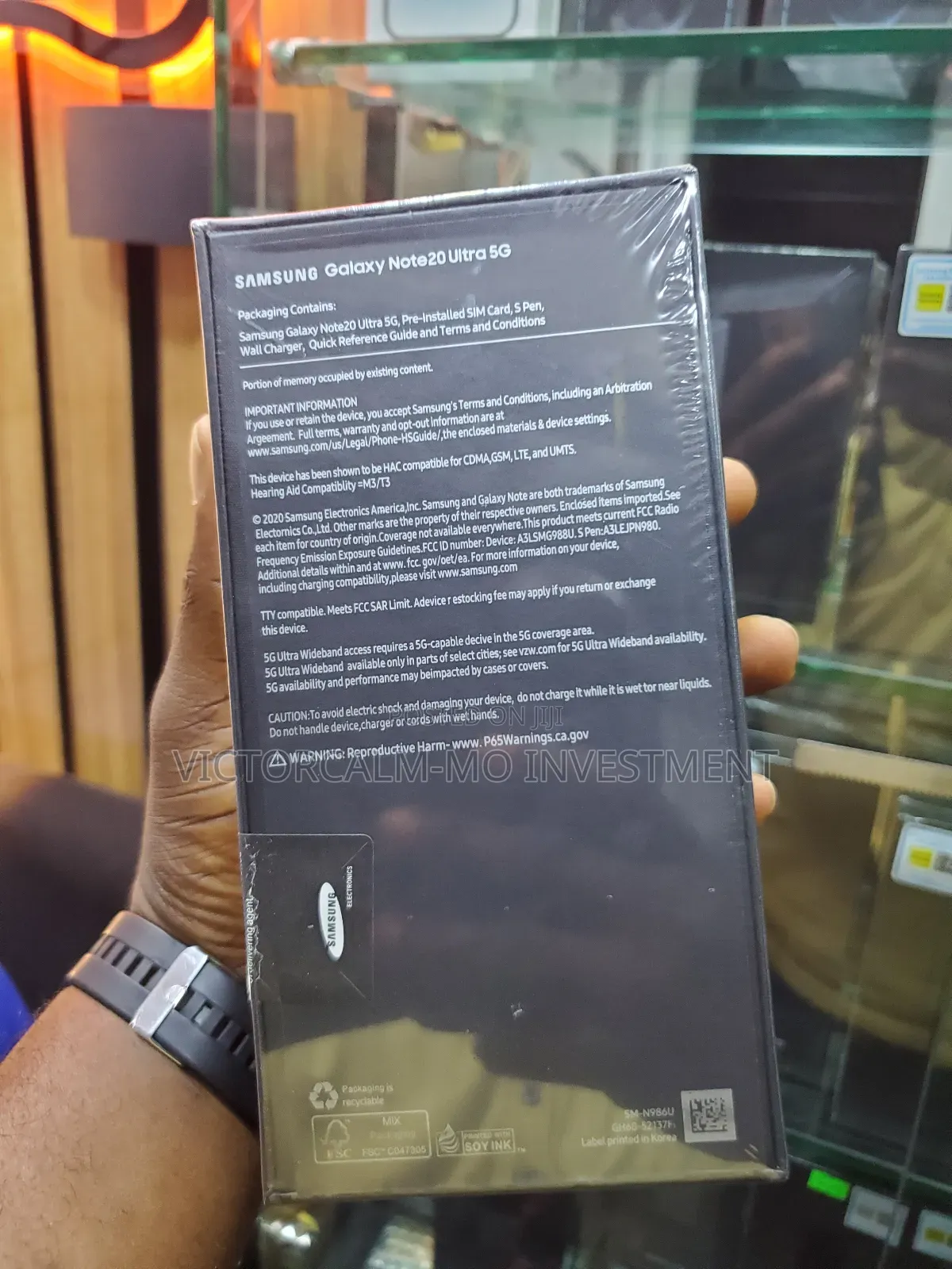 New Samsung Galaxy Note 20 Ultra 5G 512 GB Black