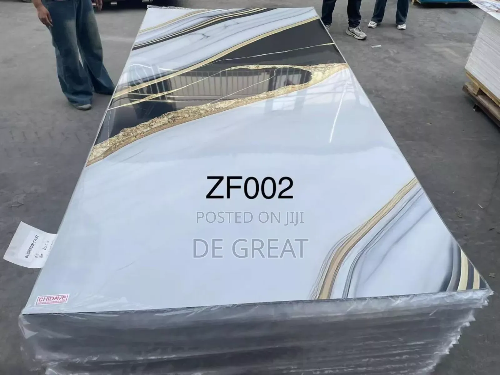 Marble Sheets 4fit by 9fit (Acrylic Mirror) Zf002