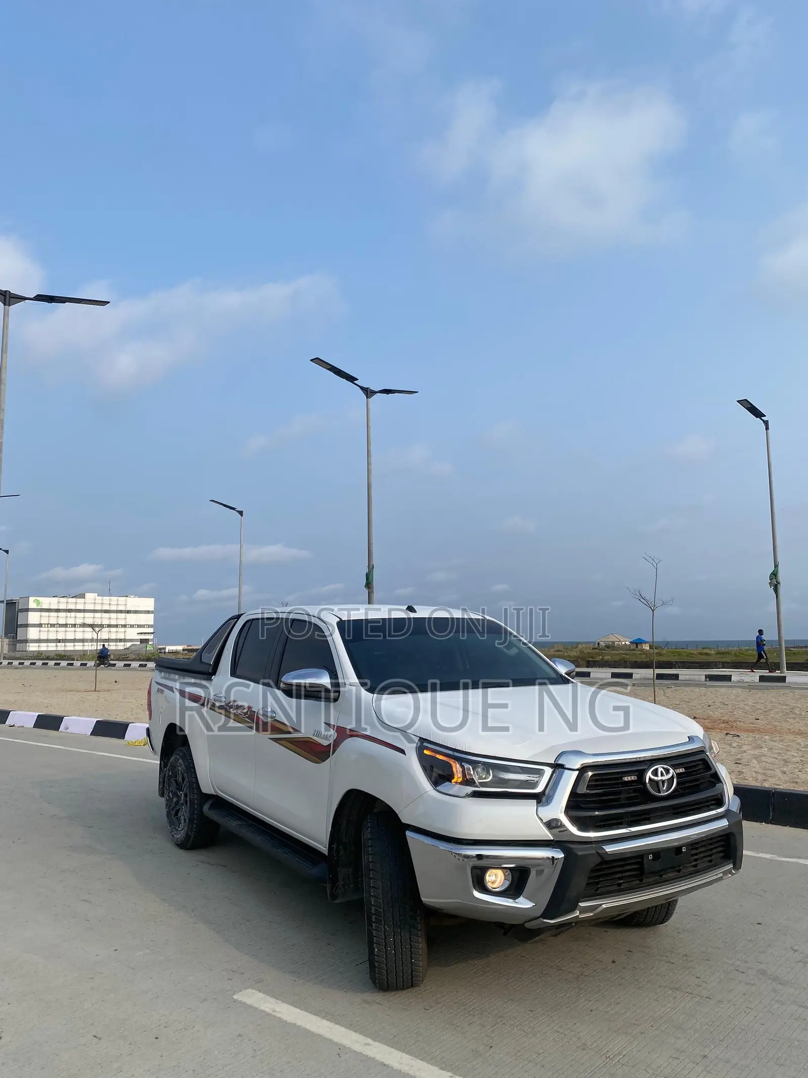 Toyota Hilux 2024 Available For Rent.