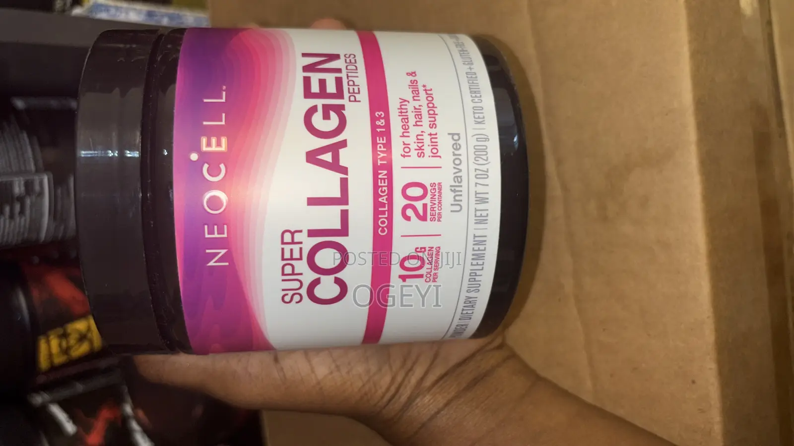 Super Collagen Peptides 7oz