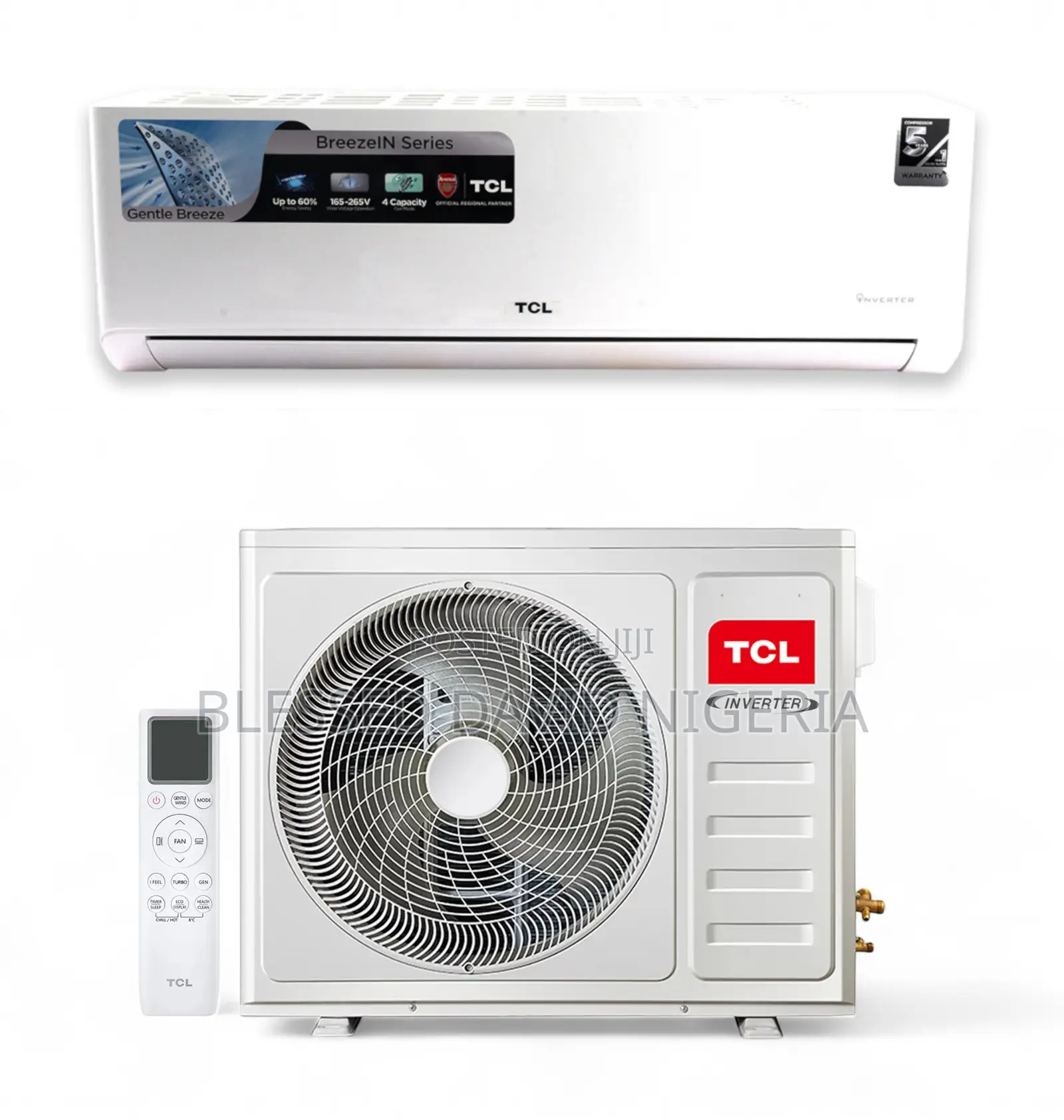 Tcl 1hp Inverter Ac Breezein Series (Tac-09csd/Tph11ix)
