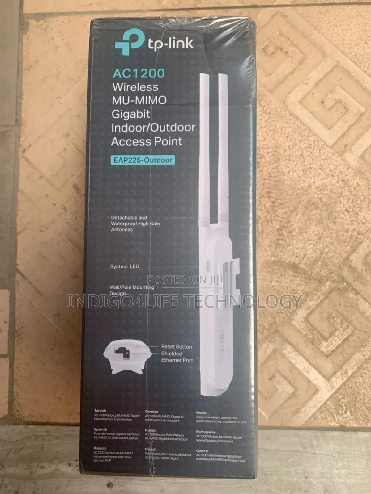 Tplink Omada Ac 1200 Wireless Indoor/Outdoor Access Point Long Range