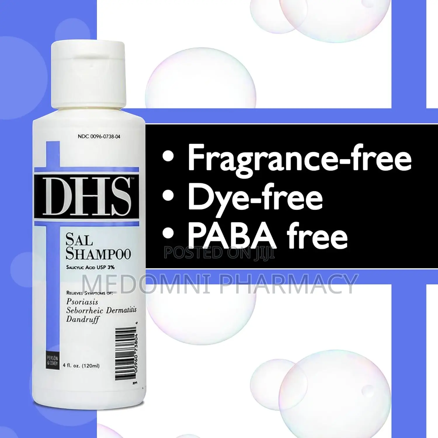 Dhs Sal Shampoo- 120ml