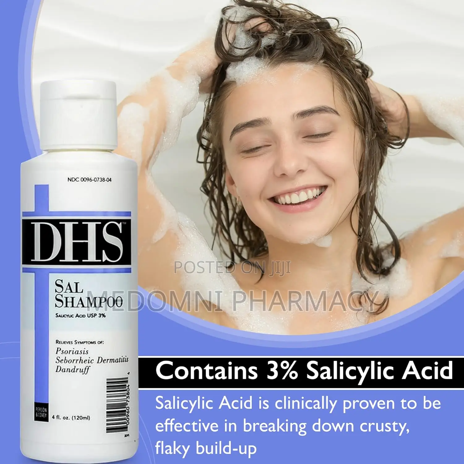 Dhs Sal Shampoo- 120ml