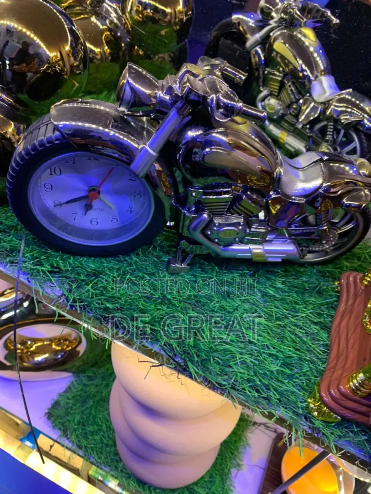 Toy Power Bike Silver