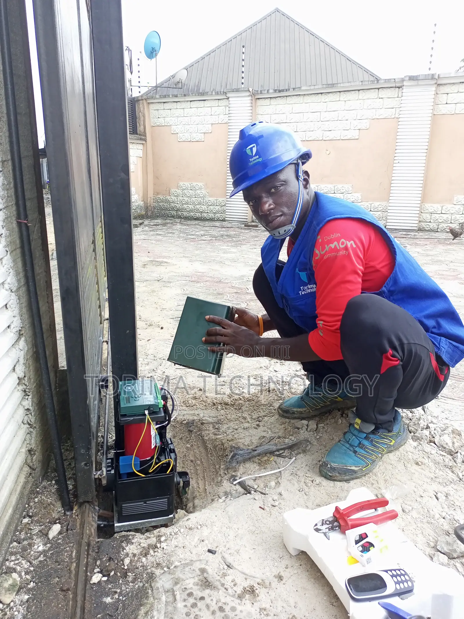 Installation Of Gate Automation