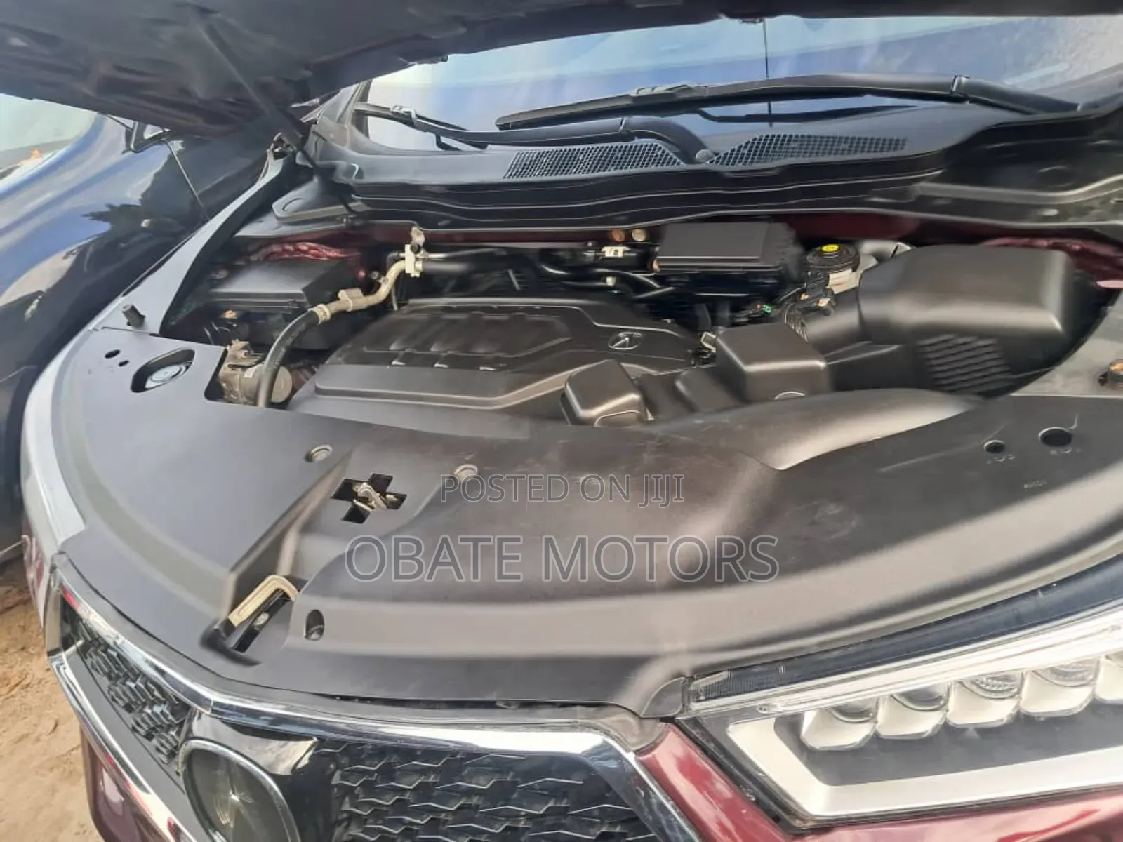 Acura MDX w/Advance & Ent. Pkgs SH-AWD 2017 Red
