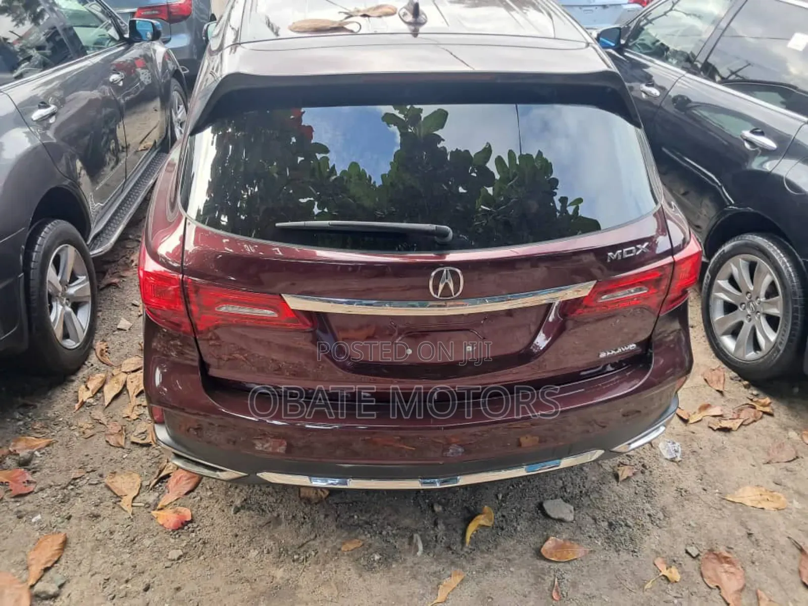 Acura MDX w/Advance & Ent. Pkgs SH-AWD 2017 Red