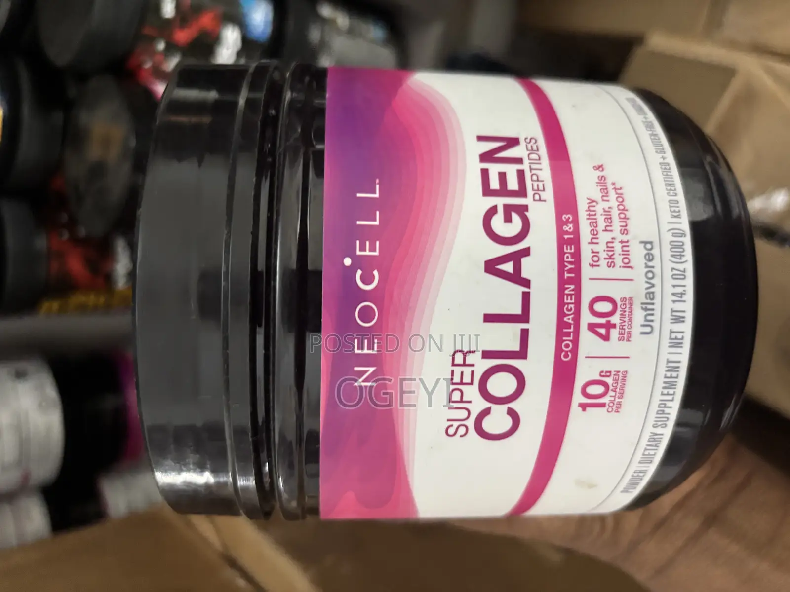 Super Collagen Peptides 14oz