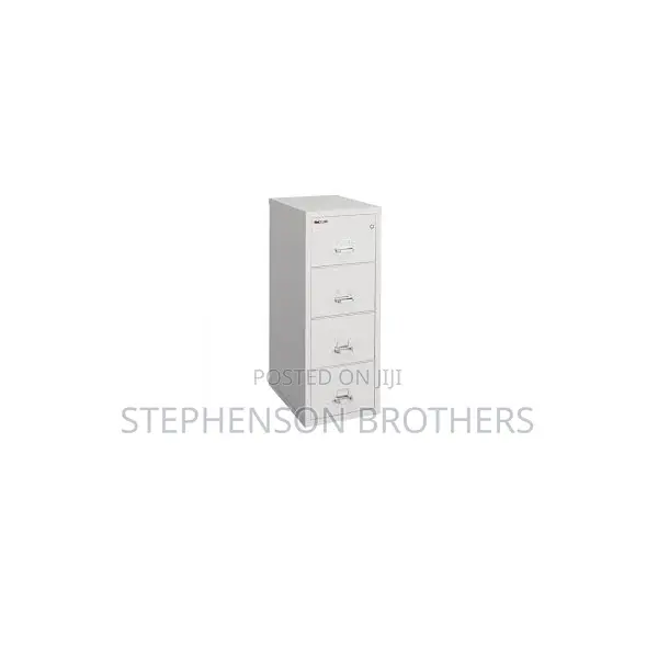 Fireking 4-2125-C Four Drawer 25" Deep Vertical File Cabinet