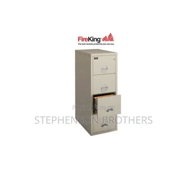 Fireking 4-2131-C, 4 Drawer Legal Width Vertical File Cabinet