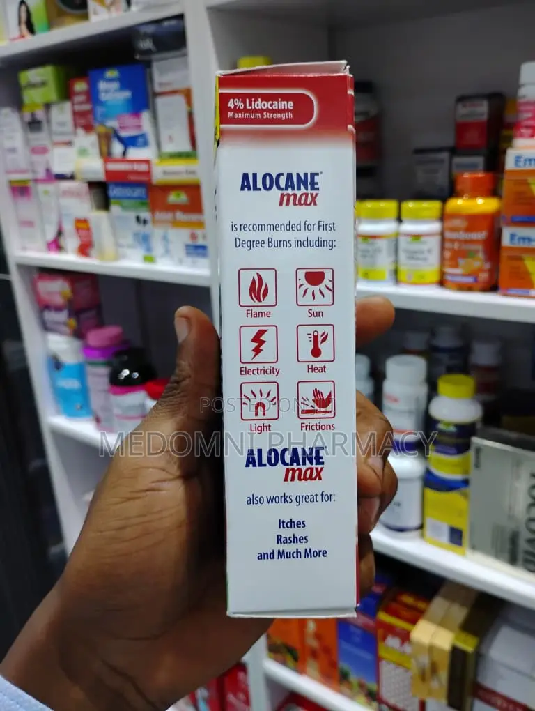 Alocane Max Lidocaine Gel – Instant Pain Burn Relief, 110ml