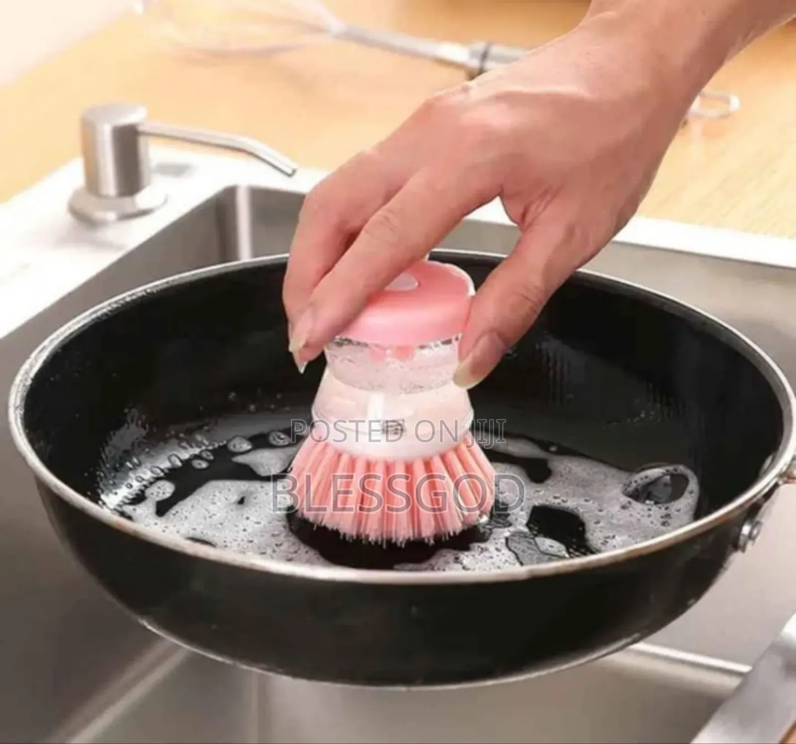 Brush With Soap Dispenser