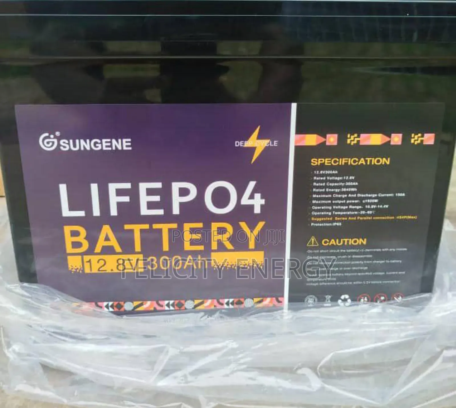 Sungene Lithium Battery 300amps 12v