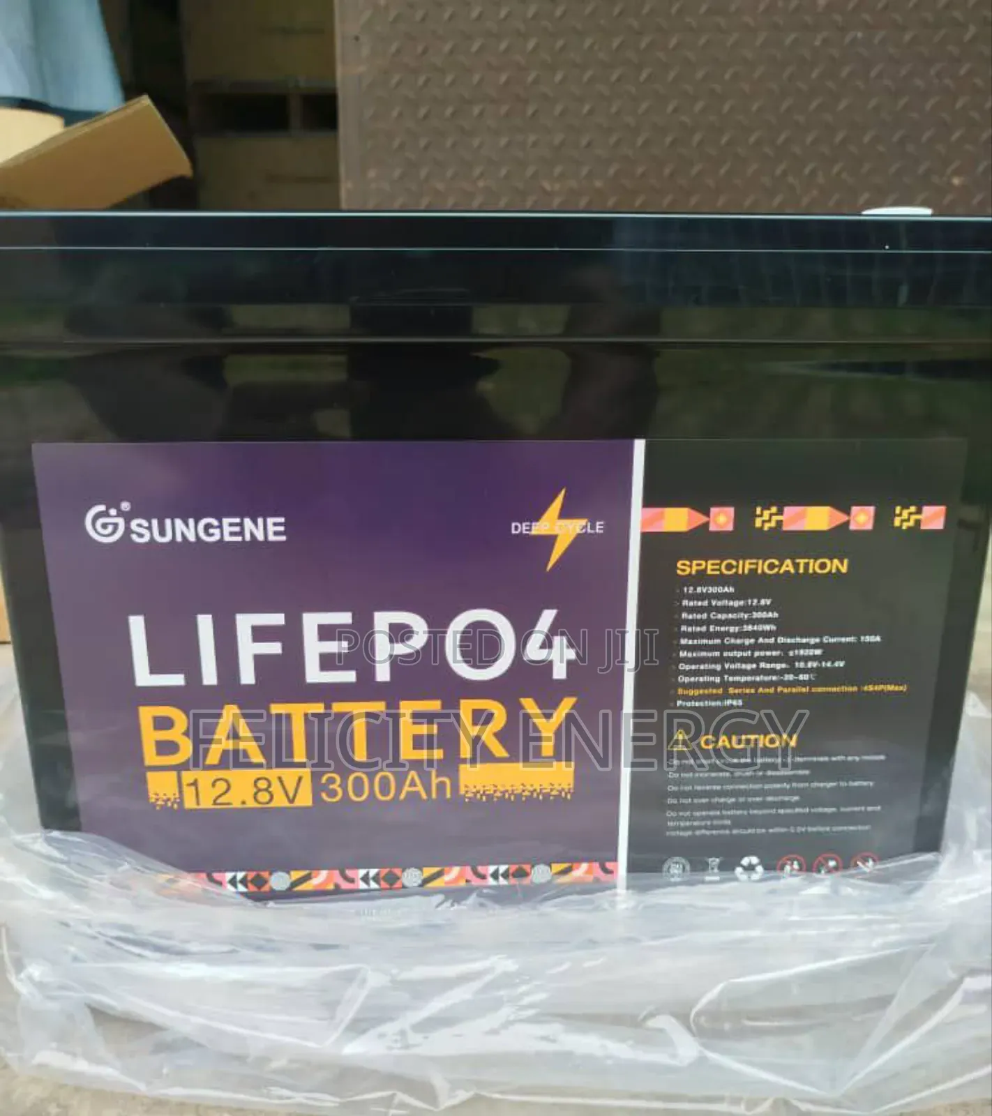Sungene Lithium Battery 300amps (12v)
