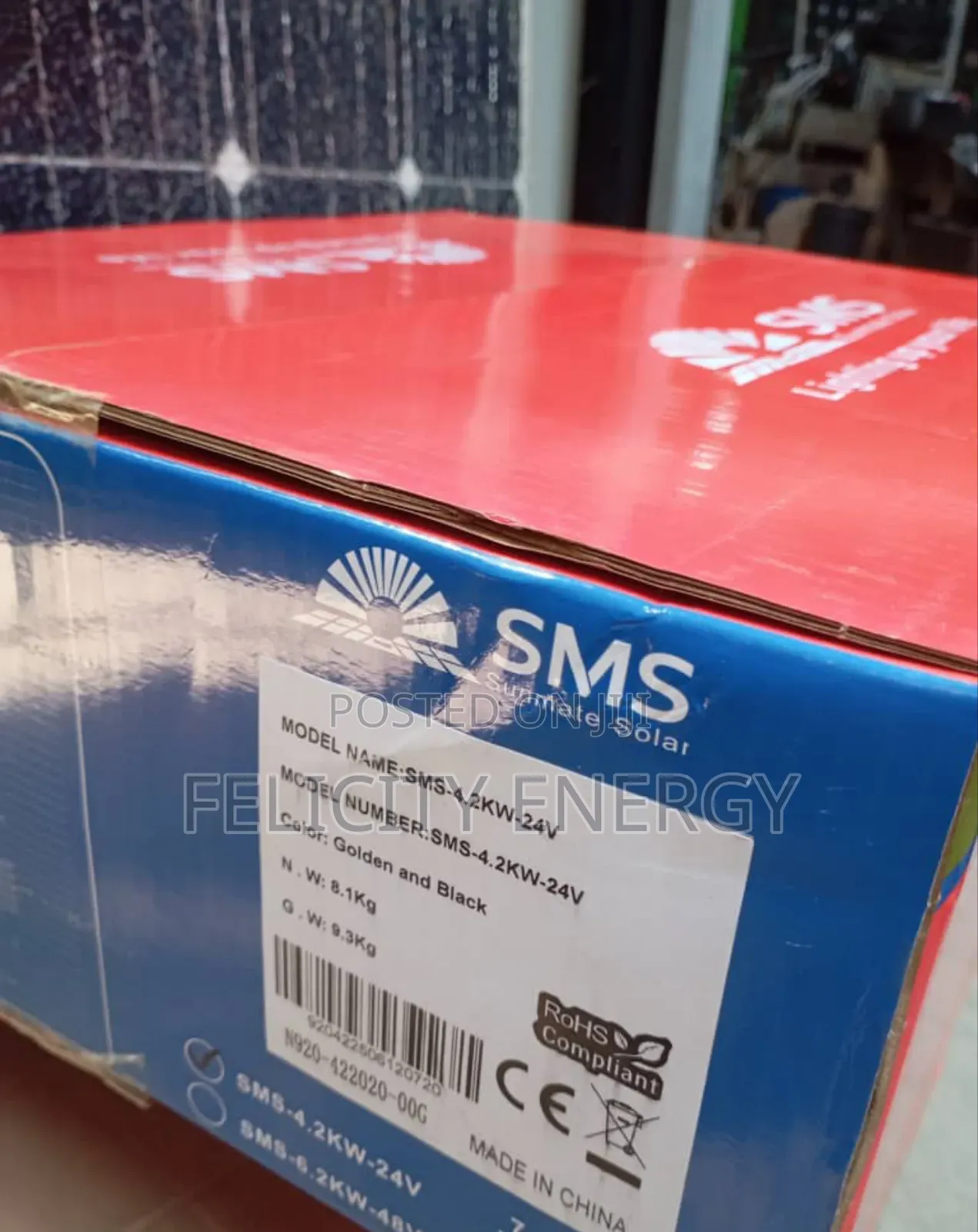 4.2kva 24v SMS Hybrid Inverter