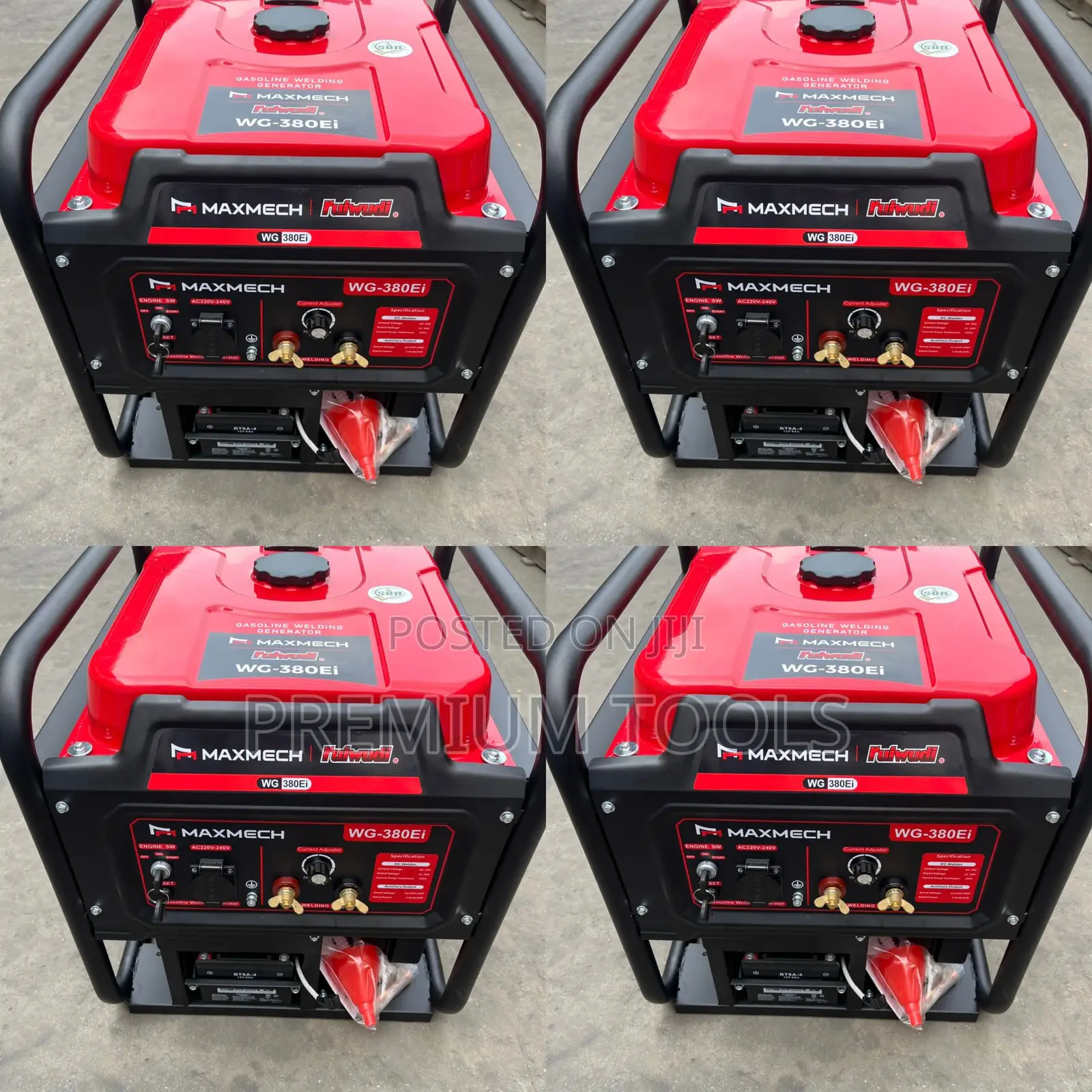 Wg-380ei 300a/2.5kva Maxmech Welding Generator 67kgs