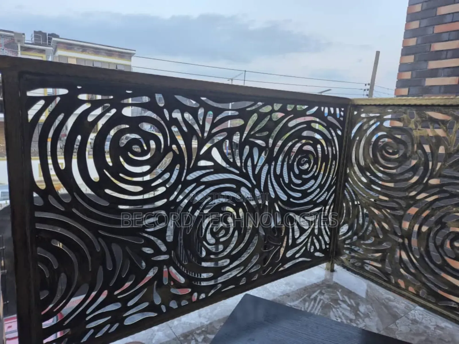 Laser Cut Railings and Balconies
