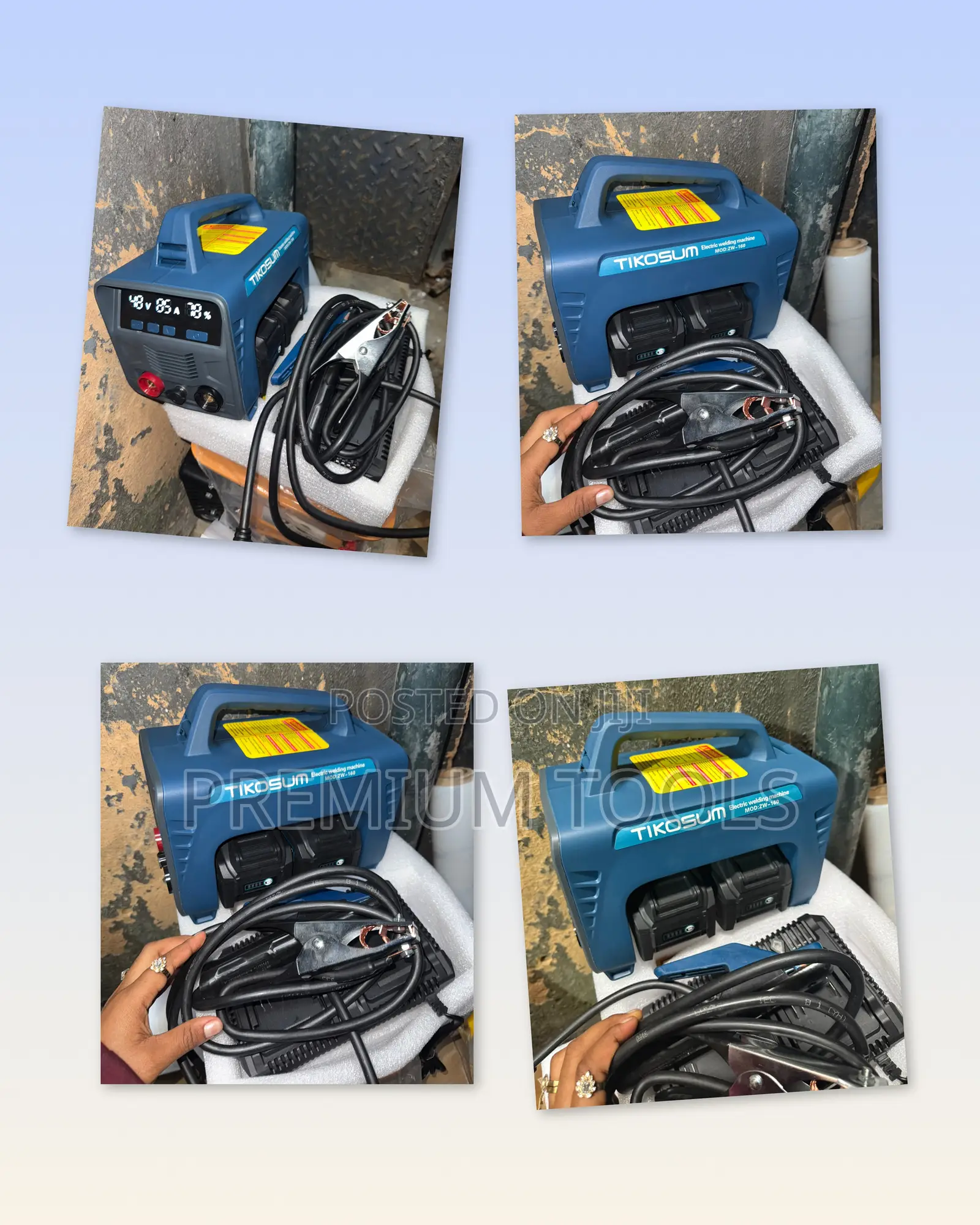 Electrical Cordless Welding Machine Plus Two Batteries