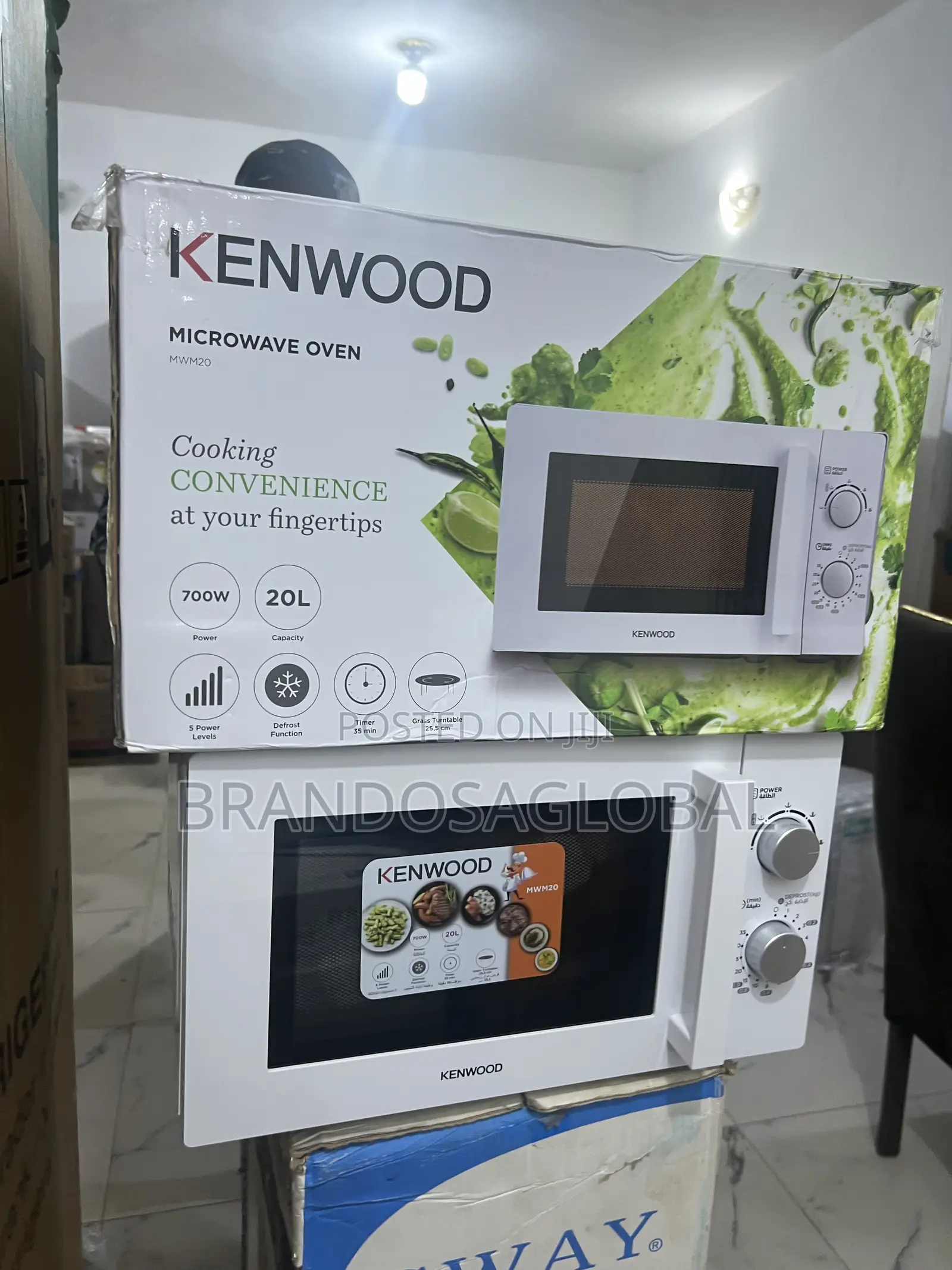 Working Kenwood Mwm20 Microwave – Clean Look