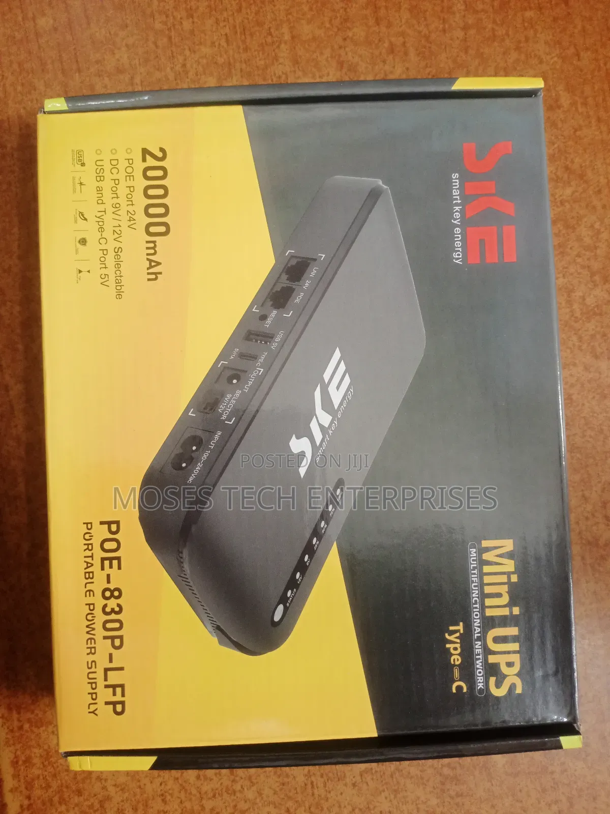 Ske Mini Dc Ups Power Bank 20000mah