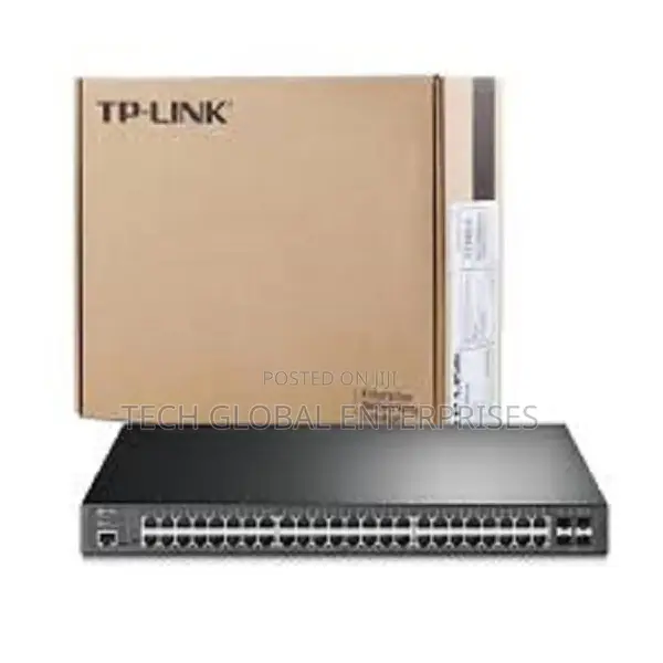 Tp-Link Tl-Sg3452p | 48 Port Gigabit L2+ Managed Poe Switch