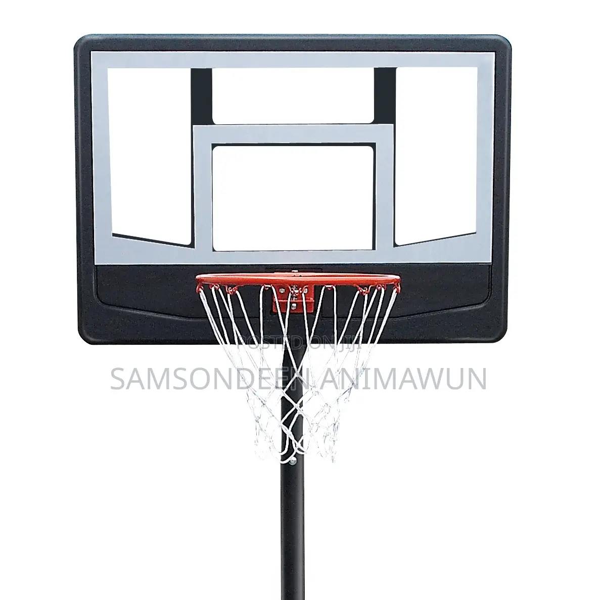 High Quality Portable Movable Steel Basketball