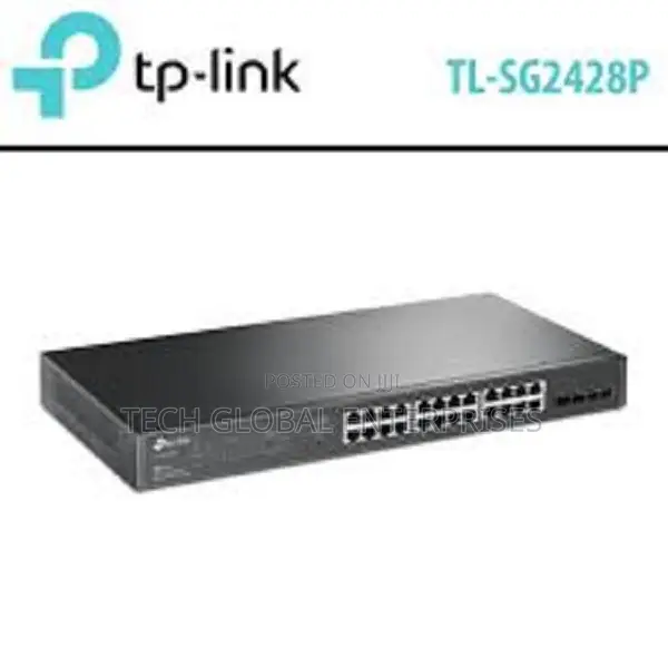 Tp-link Tl-sg2428p 24 Port Gigabit Smart Managed Poe Switch
