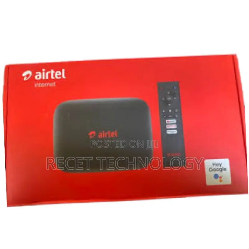 Airtel Android Smart Tv Box With Inbuilt Router - Latest Version